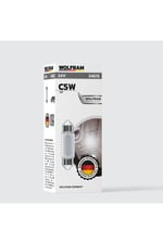 C5W Ampul Sofit Orta Boy 36 mm 24V 5W (1 Paket 10 Adet) - 34615