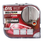 D1S Xenon Ampul 4300K Ultraviolet Mavi Cam 12V 35W - WOLFRAM 28641DPC