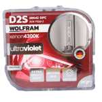 D2S Xenon Ampul 4300K Ultraviolet Mavi Cam 12V 35W - WOLFRAM 28642DPC