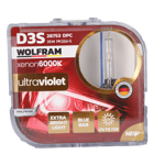 D3S Xenon Ampul 6000K Ultraviolet Mavi Cam 12V 35W - WOLFRAM 28753DPC