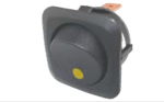 ENG PRO Basmalı Anahtar 24V 25A LEDLİ AMBER KARE BÜYÜK TİP PRO PB 0447
