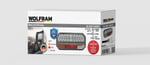 Led 6 Fonksiyonlu Arka Stop Lambası Kırmızı-Amber-Beyaz 10-30V E9 Belgeli Sol - WOLFRAM 40272
