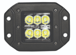 Led Arka Tampon Off-road Lambası Beyaz Gömme Bağlantılı 10/30v E-belgeli 18w 31995