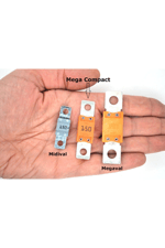 Mega Compact Sigorta 250A Pembe 250 Amper DC Bakır