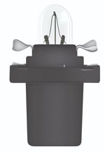 MF Duylu Gösterge Ampulü Siyah 12V 1,2W (10 Adet) - WOLFRAM 30100