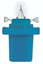 MFX Duylu Gösterge Ampulü Mavi 12V 1,2W (10 Adet) - WOLFRAM 30103