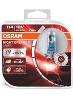 Osram Night Breaker Laser H4 Ampul 64193NL - %150 Daha Fazla Işık