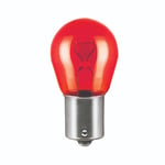 PR21W Ampul 93 Çapraz Üst Tırnak Kırmızı 12V 21W (10 Adet) - WOLFRAM 27906