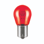 PR21W Ampul 93 Düz Tırnak Kırmızı 12V 21W (10 Adet) - WOLFRAM 27905