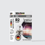 R2 Üç Fişli Far Ampul 12V 45/40W (10 Adet) - WOLFRAM 29951