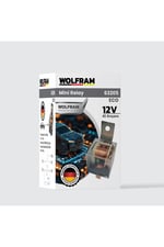 Röle Çift Platinli Şeffaf 5 Uçlu Eco 12V - 5 Adet - 63205