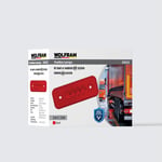SİDE MARKER KIRMIZI (E) BELGELİ 24V 2W ( 10 Adet )