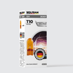 T10 Ampul T10 Orta Dipsiz Sarı Ampul 12V 5W - WOLFRAM 26307