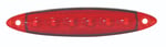 YAN POZİSYON LAMBA 6 LED KIRMIZI (E) BELGELİ 12V 3W ( 10 Adet )