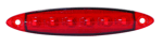 YAN POZİSYON LAMBA 6 LED KIRMIZI (E) BELGELİ 24V 3W ( 10 Adet )