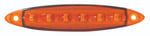 YAN POZİSYON LAMBA 6 LED SARI E BELGELİ 12V 3W
