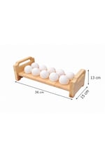 🥚Konsept ÇAM MASİF 10’LU YUMURTALIK – 18 MM KALINLIK 🥚