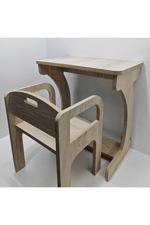 Çocuk Masa Sandalye Seti – 18 mm MDF Lam (DEMONTE)
