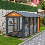 XXL BOY BALKONLU KEDİ EVİ