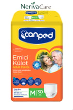 Canped Emici Külot Hasta Bezi M Beden 30 Adet | Yüksek EmicilikKülot Hasta Bezleri (Emici Külot)nerivacareCanped Emici Külot Hasta Bezi M Beden 30 Adet | Medium Boy Yüksek Emicilik