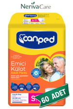 Canped Emici Külot Hasta Bezi S Beden 60 Adet | Yüksek EmicilikKülot Hasta Bezleri (Emici Külot)nerivacareCanped Emici Külot Hasta Bezi S Beden 60 Adet | Small Boy Yüksek Emicilik