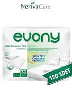 Evony 60x90 Yatak Koruyucu Örtü 120 Adet | 30’lu 4 PaketYatak KoruyucularnerivacareEvony 60x90 Yatak Koruyucu Örtü 120 Adet (30'lu 4 Paket) – Hasta Altı Emici Örtü