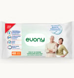 Evony Perine & Vücut Silme Havlusu 48'li x 12 Paket – Susuz Hasta Banyosu Temizleme Mendili