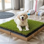 GreenPee Pro Akıllı Çim Tuvalet 40x60 cm | Köpek Eğitim Tuvaleti