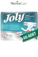 Joly Bel Bantlı Hasta Bezi L Beden 90 Adet | Large Boy Yüksek Emicilik