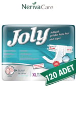 Joly Bel Bantlı Hasta Bezi XL Beden 120 Adet | XLarge Boy Yüksek Emicilik