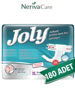 Joly Bel Bantlı Hasta Bezi XL Beden 180 Adet | XLarge Boy Yüksek Emicilik