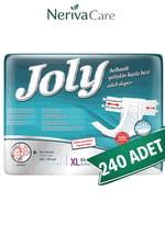 Joly Bel Bantlı Hasta Bezi XL Beden 240 Adet | XLarge Boy Yüksek Emicilik