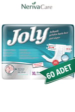 Joly Bel Bantlı Hasta Bezi XL Beden 60 Adet | XLarge Boy Yüksek Emicilik