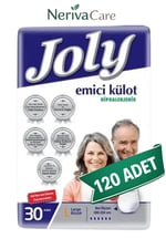 Joly Emici Külot Hasta Bezi L Beden 120 Adet | Large Boy Yüksek Emicilik