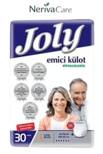Joly Emici Külot Hasta Bezi L Beden 30 Adet | Large Boy Yüksek Emicilik