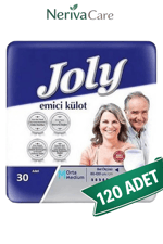 Joly Emici Külot Hasta Bezi M Beden 120 Adet | Medium Boy Yüksek Emicilik