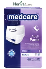 Medcare Maxi Emici Külot Hasta Bezi L Beden 30 Adet | Yüksek EmicilikKülot Hasta Bezleri (Emici Külot)nerivacareMedcare Maxi Emici Külot Hasta Bezi L Beden 30 Adet | Large Boy Yüksek Emicilik