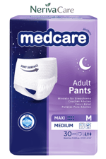 Medcare Maxi Emici Külot Hasta Bezi M Beden 30 Adet | Yüksek EmicilikKülot Hasta Bezleri (Emici Külot)nerivacareMedcare Maxi Emici Külot Hasta Bezi M Beden 30 Adet | Medium Boy Yüksek Emicilik