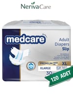Medcare Premium Bel Bantlı Hasta Bezi 6 Damla XLarge En Büyük Boy XL Beden 30'lu 4 Paket 120 AdetBel Bantlı Hasta BezlerinerivacareMedcare Premium Bel Bantlı Hasta Bezi (XL), 6 damlalı yüksek emiş kapasitesi ve geniş XL kesimi sayesinde uzun süreli kuruluBelbantlı Hasta BezlerinerivacareMedcare Premium Bel Bantlı Hasta Bezi 6 Damla XLarge En Büyük Boy XL Beden 30'lu 4 Paket 120 Adet