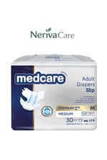 Medcare Premium Bel Bantlı Hasta Bezi 6 Damla Medium Orta Boy M Beden 30'lu Paket