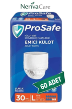 Prosafe Emici Külot Hasta Bezi L 60 Adet (30'lu x 2 Paket)
