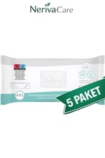 Sleepy Perine Temizleme Havlusu 4XL 50'li x 5 Paket – Yetişkin Hasta Temizleme Mendili