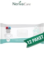 Sleepy Perine Temizleme Havlusu 4XL 50'li x 12 Paket – Yetişkin Hasta Temizleme Mendili