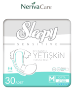 Sleepy Yetişkin Hasta Bezi Bel Bantlı Hasta Bezi M Beden 30 Adet | Medium Boy Yüksek Emicilik