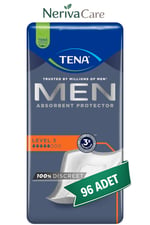TENA Men Level 3 Erkek Mesane Pedi 96 Adet | Yüksek EmicilikMesane PedinerivacareTENA Men Level 3 Erkek Mesane Pedi 96 Adet | Yüksek Emicilik