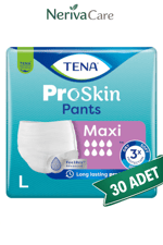 TENA ProSkin Pants Maxi Emici Külot Hasta Bezi L Beden 30 Adet | Yüksek EmicilikKülot Hasta Bezleri (Emici Külot)nerivacareTENA ProSkin Pants Maxi Emici Külot Hasta Bezi L Beden 30 Adet | Large Boy Yüksek Emicilik