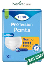 TENA ProTection Pants Normal Emici Külot Hasta Bezi XL Beden 240 Adet | En Düşük Birim MaliyetKülot Hasta Bezleri (Emici Külot)nerivacareTENA ProTection Pants Normal Emici Külot Hasta Bezi XL Beden 240 Adet | XLarge Boy Orta Emicilik