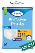 TENA ProTection Pants Normal Emici Külot Hasta Bezi M Beden 120 Adet | Ekonomik PaketKülot Hasta Bezleri (Emici Külot)nerivacareTENA ProTection Pants Normal Emici Külot Hasta Bezi M Beden 120 Adet | Medium Boy Orta Emicilik