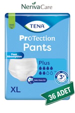 TENA ProTection Pants Plus Emici Külot Hasta Bezi XL Beden 36 Adet | Pratik KullanımKülot Hasta Bezleri (Emici Külot)nerivacareTENA ProTection Pants Plus Emici Külot Hasta Bezi XL Beden 36 Adet | XLarge Boy Orta Emicilik