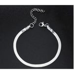 Italyan Silver Çelik Bileklik